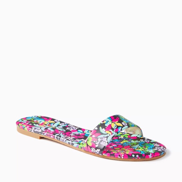 NIB Lilly Pulitzer Emery Slide Sandal - Picture 4 of 4